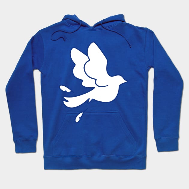 Dove Peace Symbol Hoodie by saradaboru